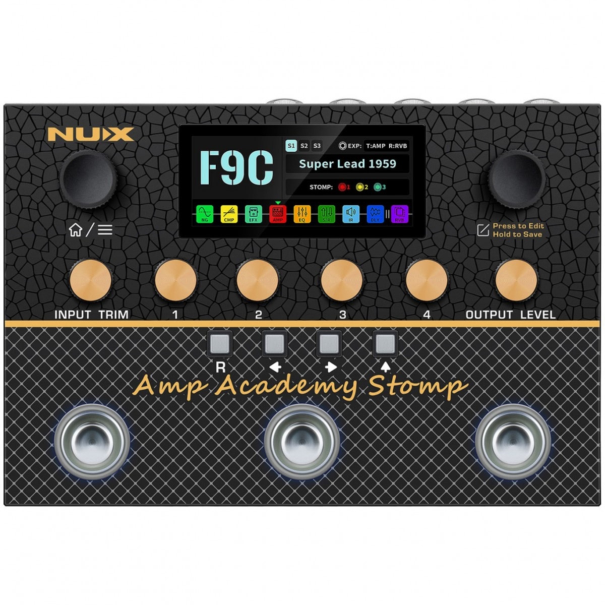 Nux Amp Academy Stomp Modeler Pedal