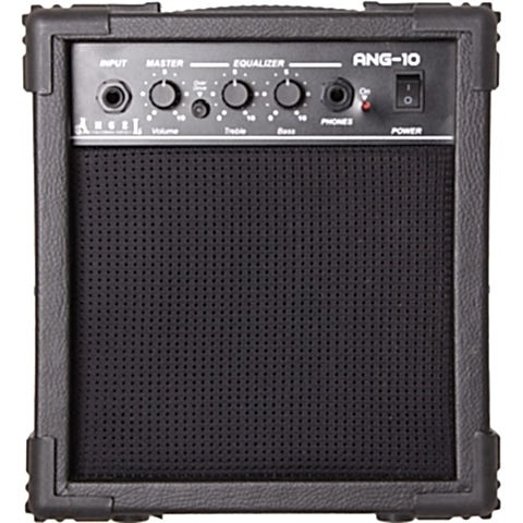Angel ANG-10-BK Siyah 10 Watt Elektro Gitar Amfisi