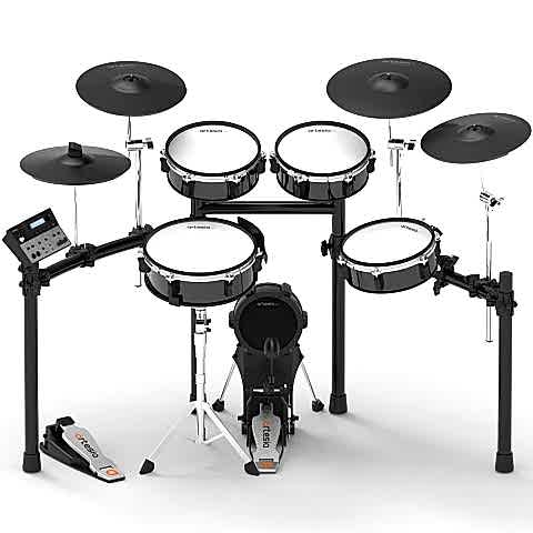 Artesia Legacy A250-BMS Black Metallic Stripe Dijital Davul Seti