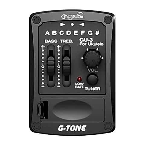 Cherub GU-3 Ukulele Preamfi + Eşik Altı EQ