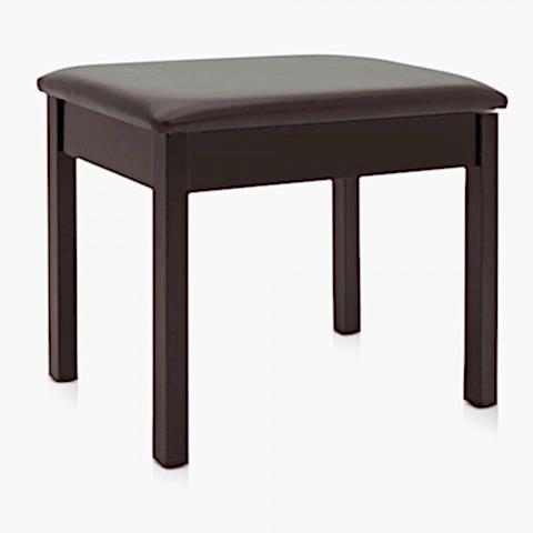 CNG Kahverengi Ahşap Piyano Taburesi