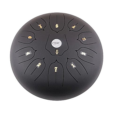 Cox Steel Tongue Drum (Siyah)