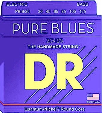 DR PB6-30 Pure Blues 6 Telli Bas Gitar Teli