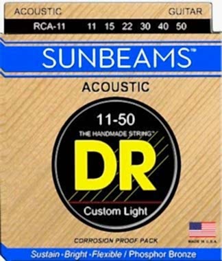 DR RCA-11 SUNBEAM Round Core Akustik Gitar Teli