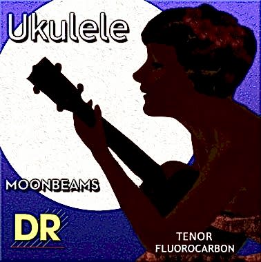 DR UFT Moonbeams Tenor Fluorocarbon Ukulele Teli
