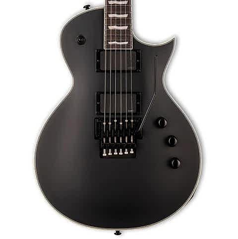 ESP LTD EC-1000 FR Black Satin Elektro Gitar