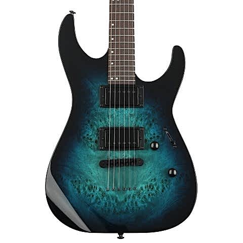 ESP LTD M-200DX NT Blue Burst Elektro Gitar