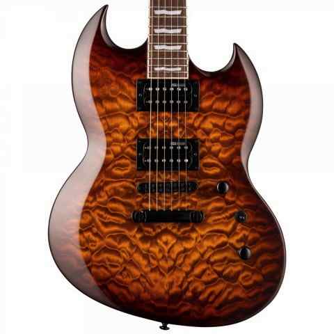 ESP LTD VIPER 256 Dark Brown Sunburst Elektro Gitar