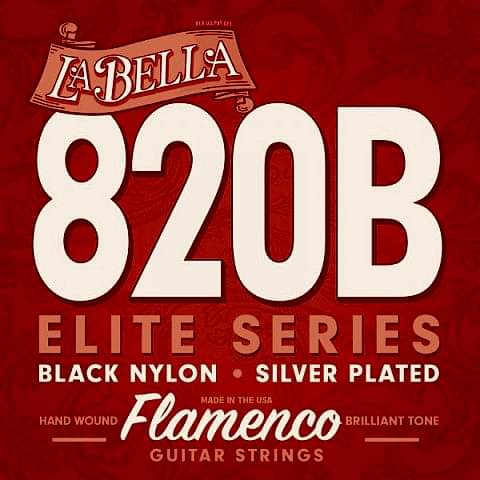 La Bella 820B Elite Flamenko Gitar Tel Seti