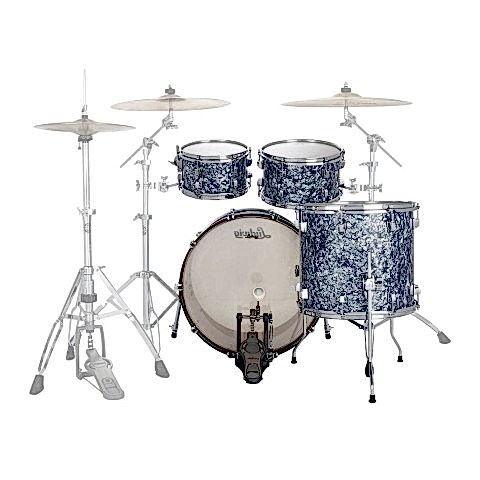 Ludwig Neusonic Downbeat Steel Blue Pearl Shell Pack Davul Seti