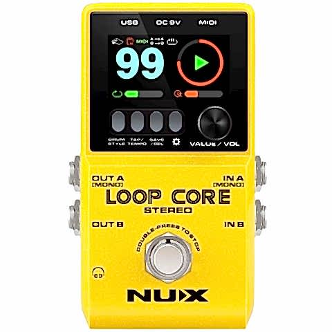 Nux Loop Core Stereo Loop Pedalı