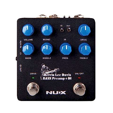 Nux NBP-5 Melvin Lee Davis Signature Bass Preamp + DI Box