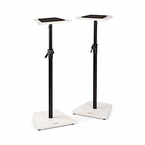 On Stage SMS7500W Beyaz Ahşap Stüdyo Monitör Standı (Çift)