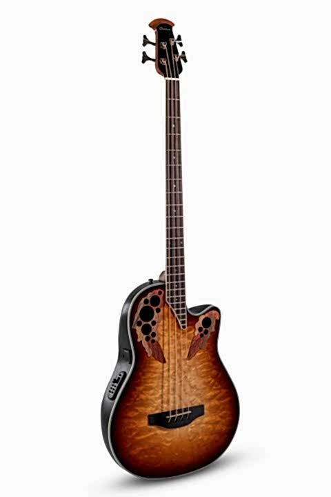 Ovation Cebrity Elite Plus CEB44X-7C-G Elektro Akustik Bas Gitar