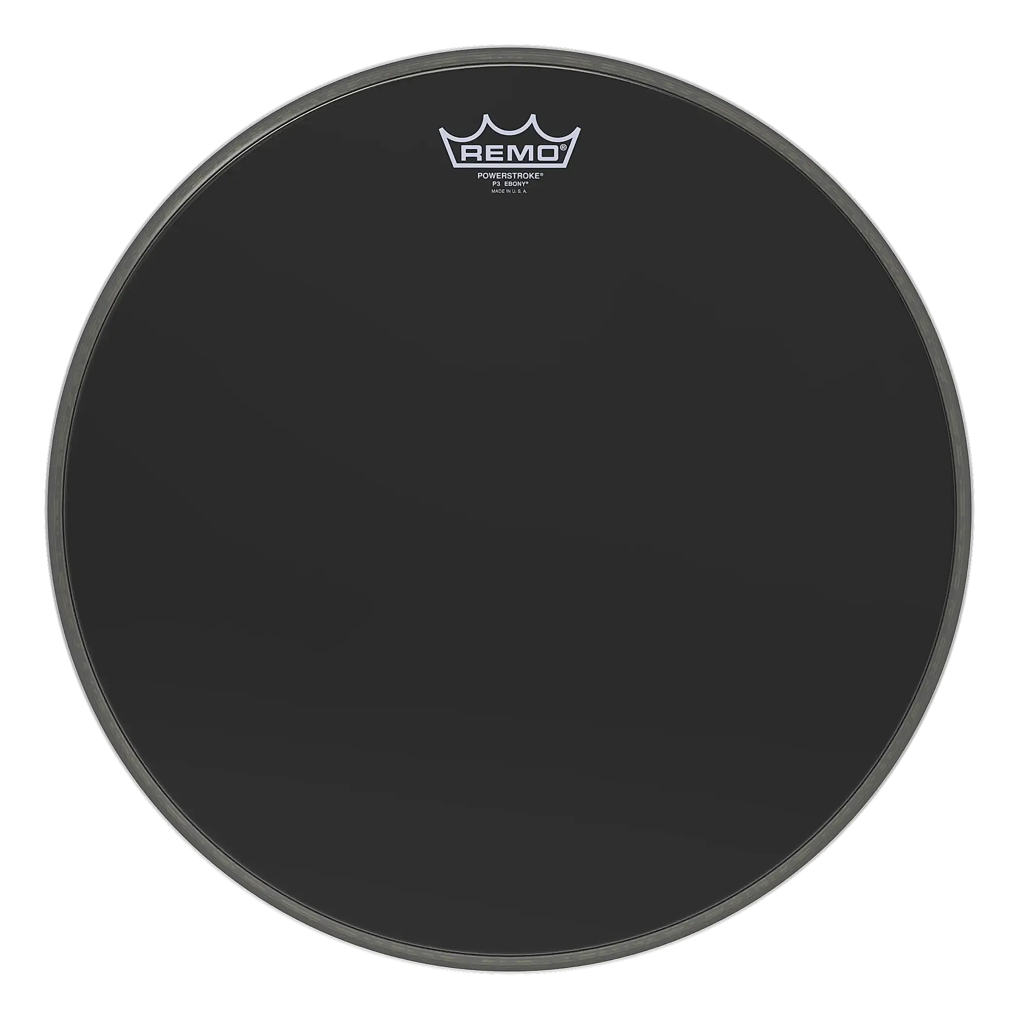 REMO P3-1016-ES POWERSTROKE®3 EBONY 16 İnç Bas Davul Derisi