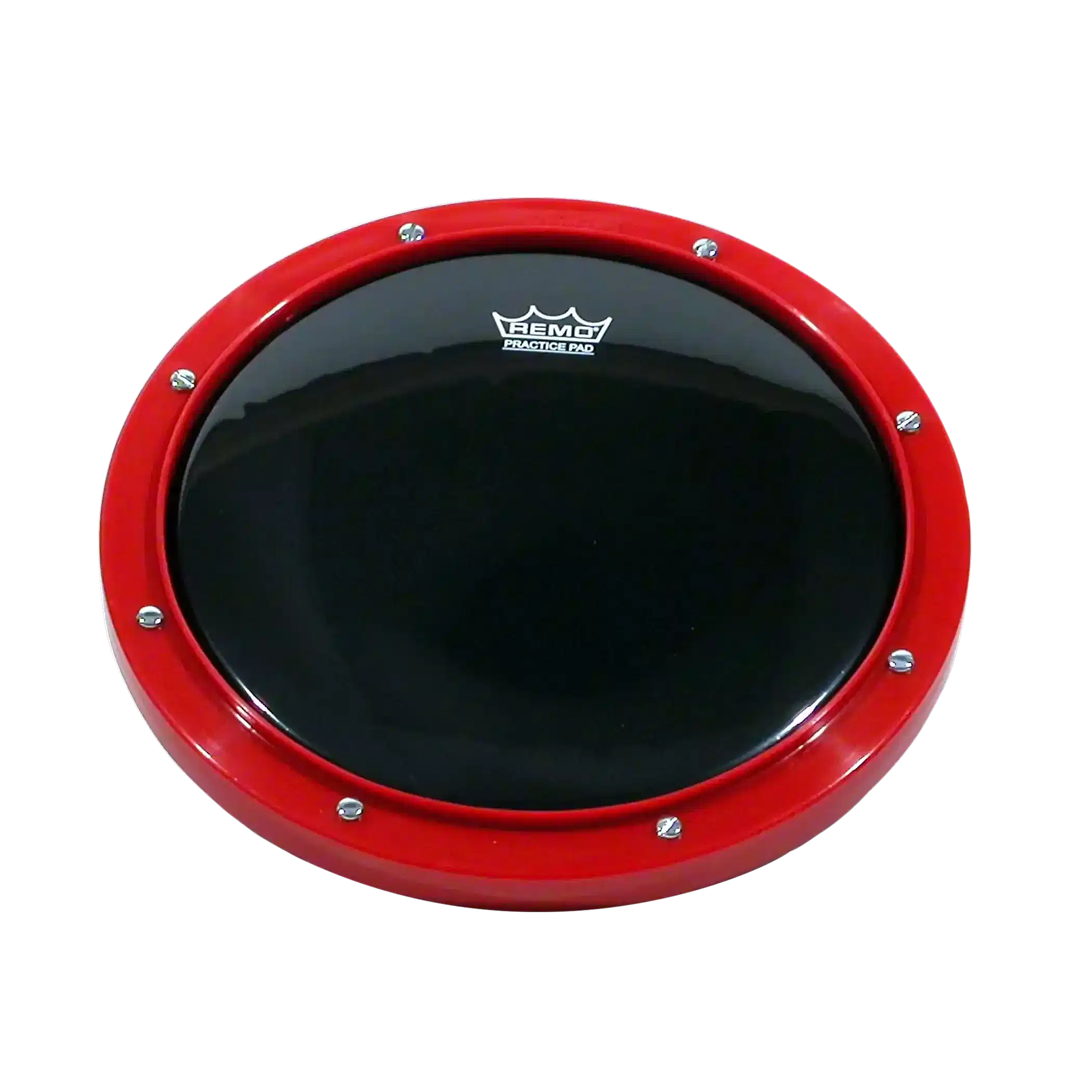 REMO PRACTICE PAD AMBASSADOR EBONY 8 inç Kırmızı