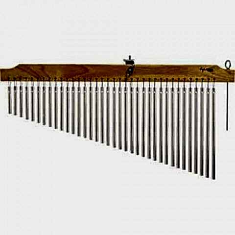 Tycoon Chrome Chimes (36'lı) TIM-36-C-N Natural Finish (Stand Hariç)