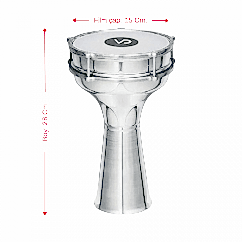 Vatan 101AL 1 Numara Alüminyum Darbuka