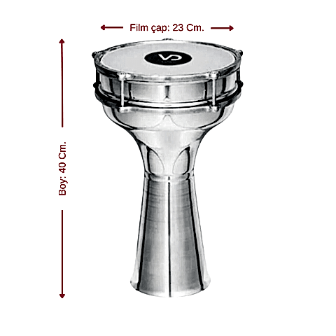 Vatan 105AL 5 Numara Alüminyum Darbuka