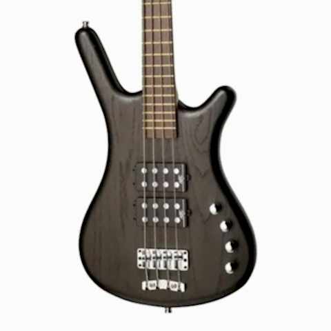 Warwick RockBass Corvette Nirvana Black Transparent Satin 4 Telli Bas Gitar