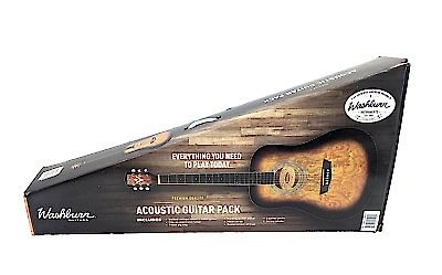 Washburn WSHAGPAKQTTB Exclusive Akustik Gitar Paketi